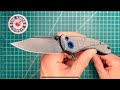 Orion knives scorpio  sweet edc folding knife up close