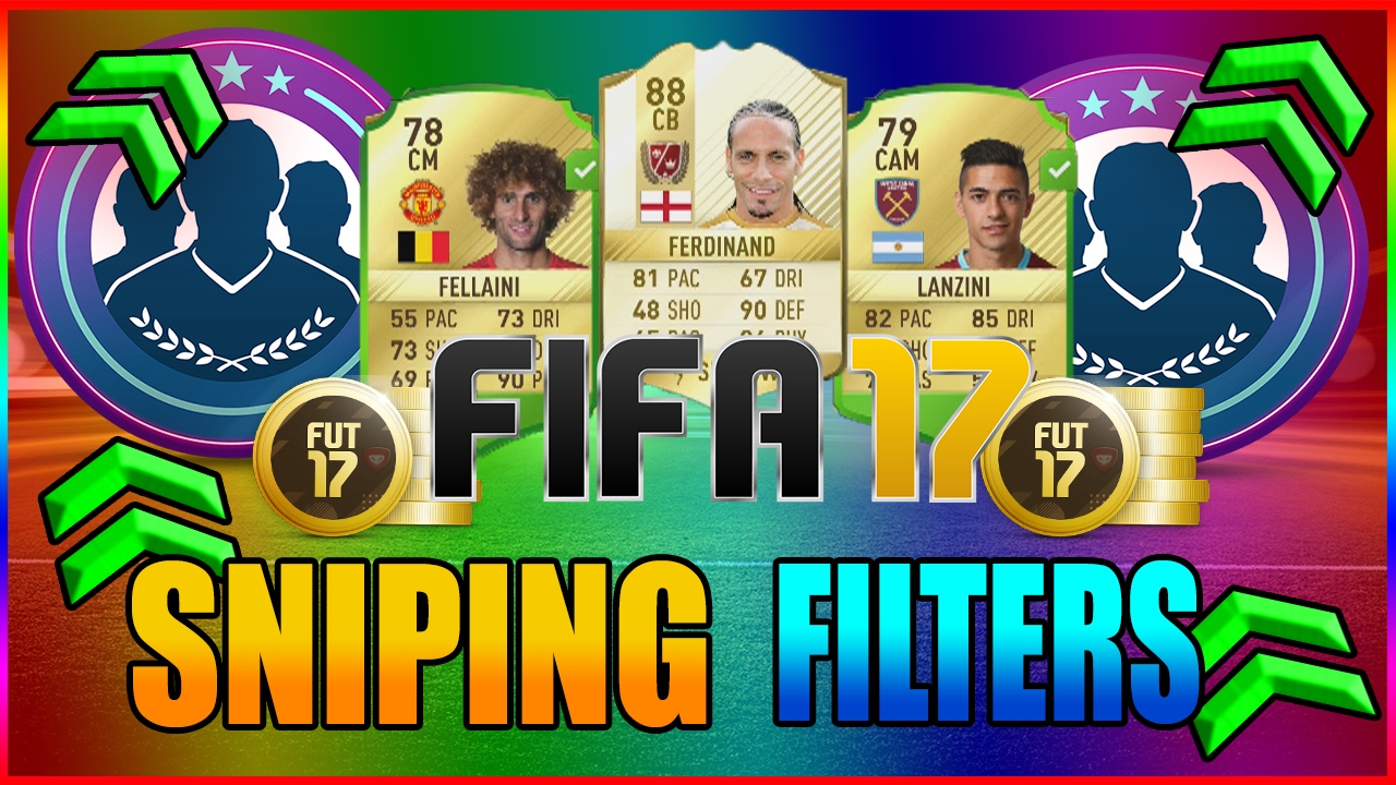 FIFA 17 | INSANE NEW SNIPING FILTERS! - FIFA 17 SBC TRADING