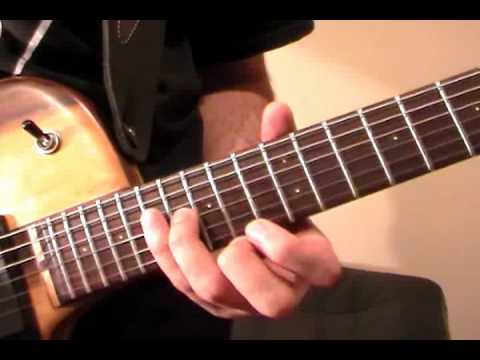 Canon Rock Solo Melody Guitar Lesson Part 1