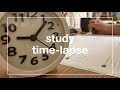 ［study time-lapse］テスト2週間前の受験生の勉強記録。