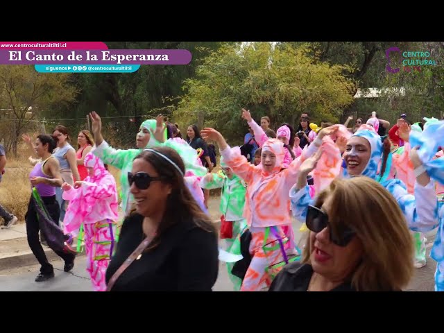 Murga y comparsa "El Canto de la Esperanza" de Fundación Mawen en Tiltil