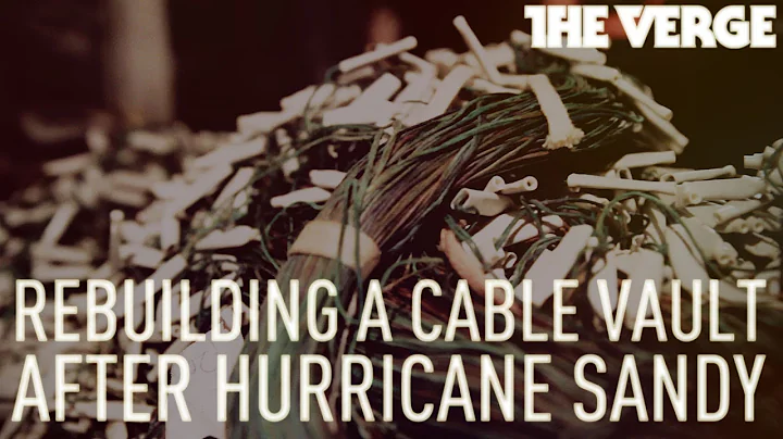 Rebuilding a Verizon cable vault devastated by Hur...