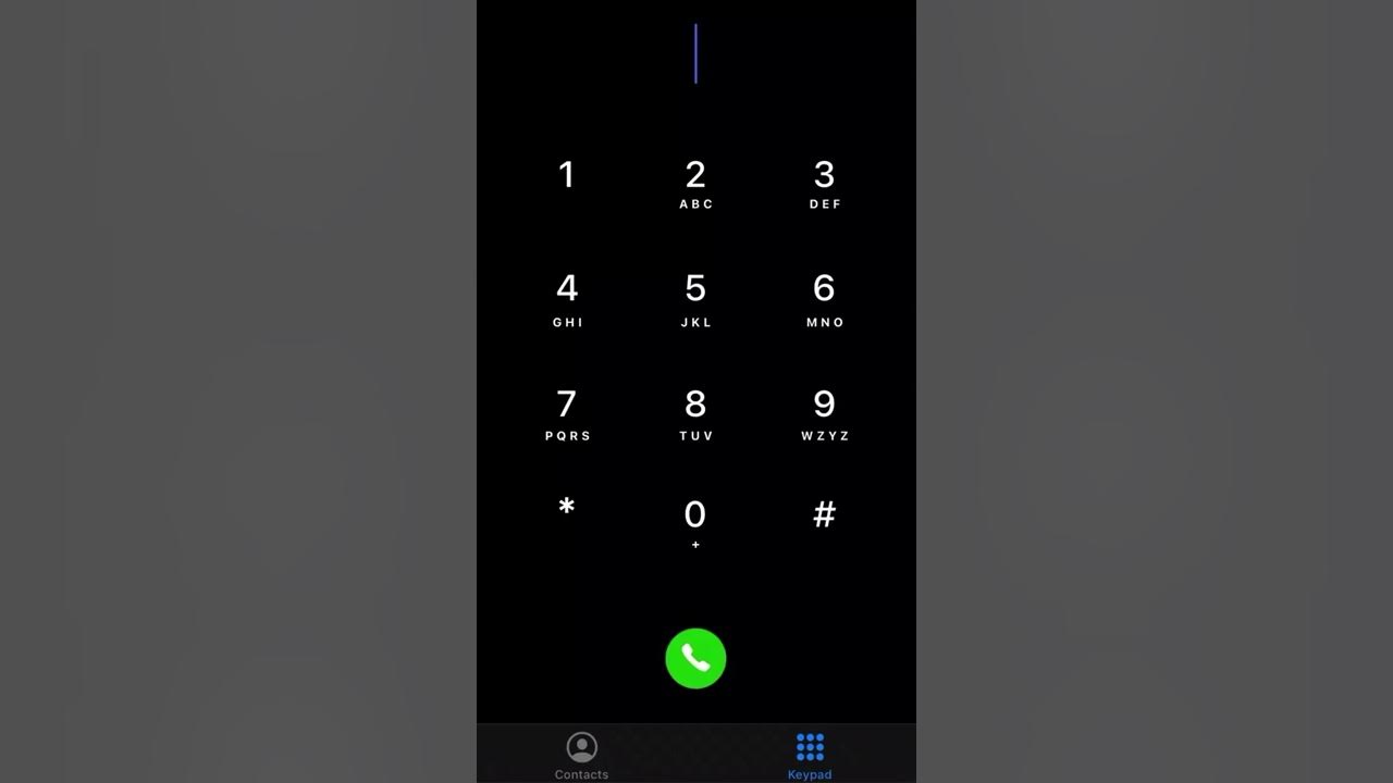 Fake phone call //