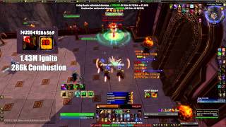 How to do massive Combustions as a Fire Mage (Ignite bug)