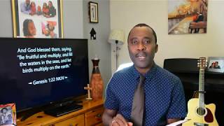 ◄ Genesis 1:22 ► And God blessed them, saying, “Be fruitful and multiply, and fill the waters...