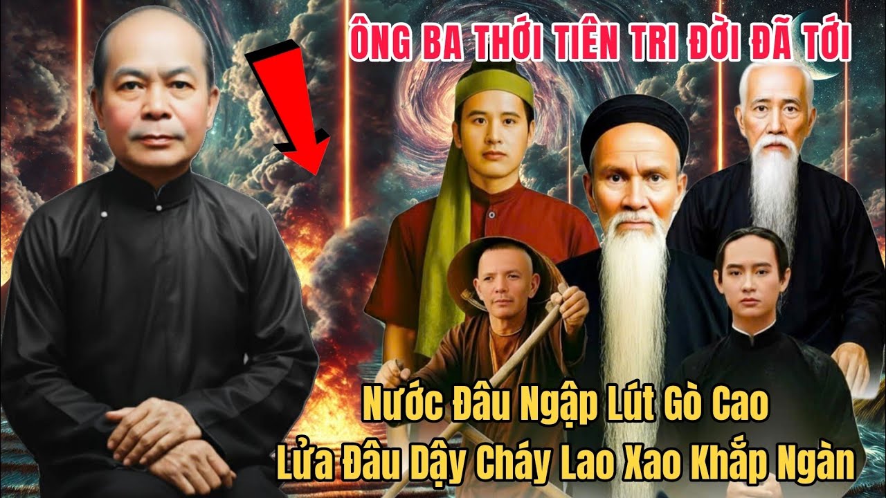 Ông Ba Thới tiên tri ĐỜI ĐÃ TỚI - Nước đâu ngập lút gò cao lửa đâu dậy cháy lao xao khắp ngàn