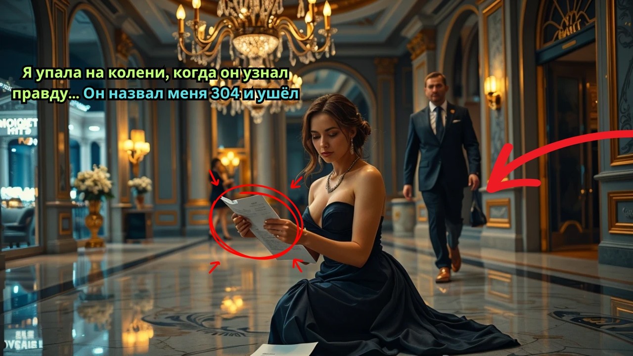 Я упала на колени, когда он узнал правду… Он назвал меня 304 и ушёл