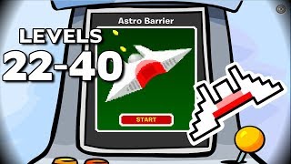 Club Penguin Astro Barrier Level 22-40 Walkthrough