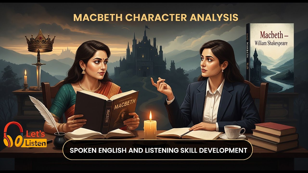 Macbeth – Character Analysis in Simple English | Let’s Listen | Listen. Learn. Speak Better.
