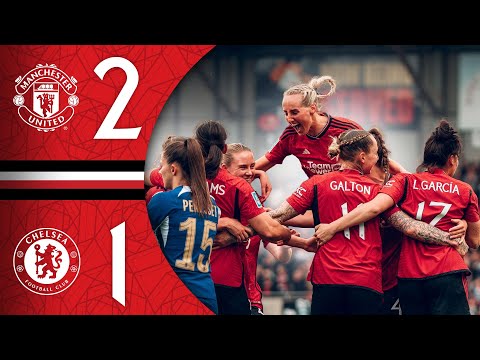 WEMBLEY, WEMBLEY 🎶 | Man Utd 2-1 Chelsea | Women&#39;s FA Cup