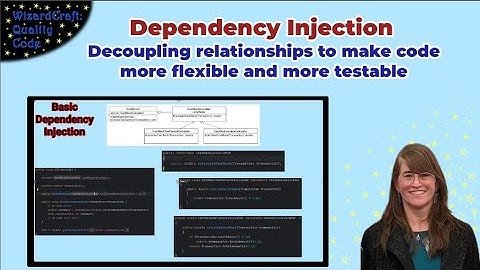 Dependency Injection to Improve Flexibility and Testability of Your Code