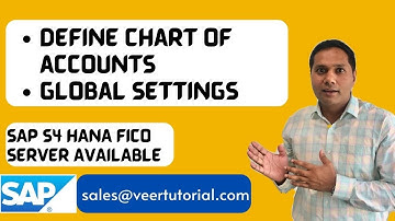 Define CHART OF ACCOUNTS in SAP S4 HANA | Global Settings