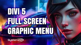Divi 5 Theme Create a Responsive Graphical Full Screen Menu