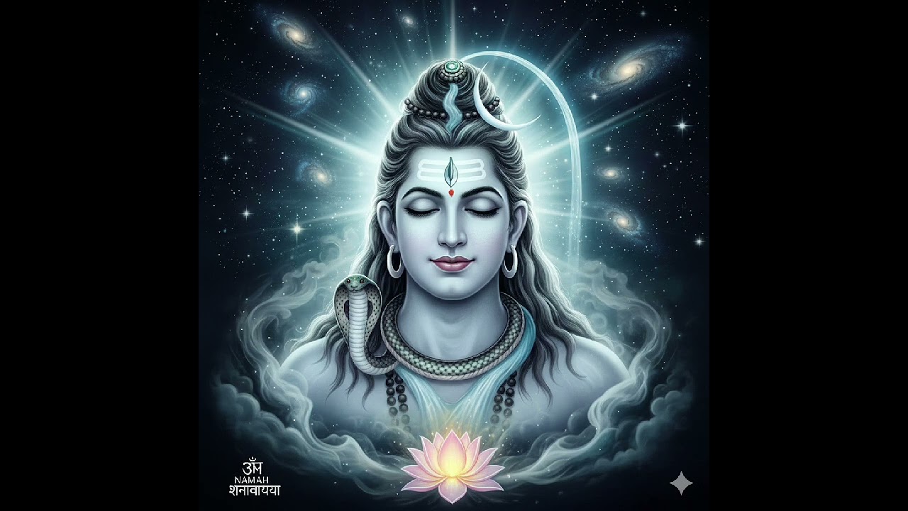 कर्पूर गौरं करुणावतारम् 🙏 | Shiva Mantra | Om Namah Shivaya | Peaceful Bhajan