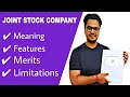 #20, Joint stock Company || Forms of business organisations || Class 11 Business studies Ch-2 ||