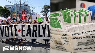 ‘Exceeding 2022 numbers’: ‘No Kings’ mobilizes voters with millions of midterm ballots already cast