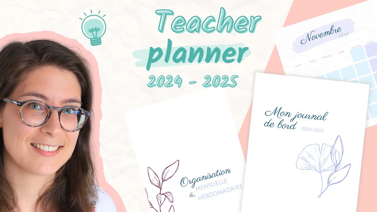 TEACHER PLANNER | Idées pour un journal de bord 2024-2025