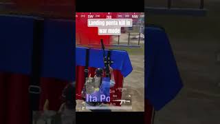 landing penta kill in war mode #pubgmobile #mobilegame #clip