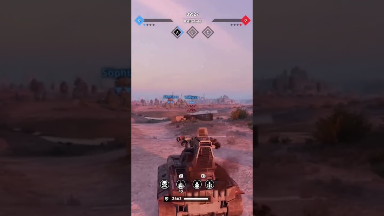 Crossout No Scope Tank Snipe