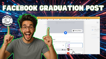 Hoe je je afstuderen op Facebook plaatst op je pc - voor beginners