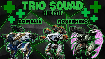 Trio Squad | Castle & Ground Zero | War Robots