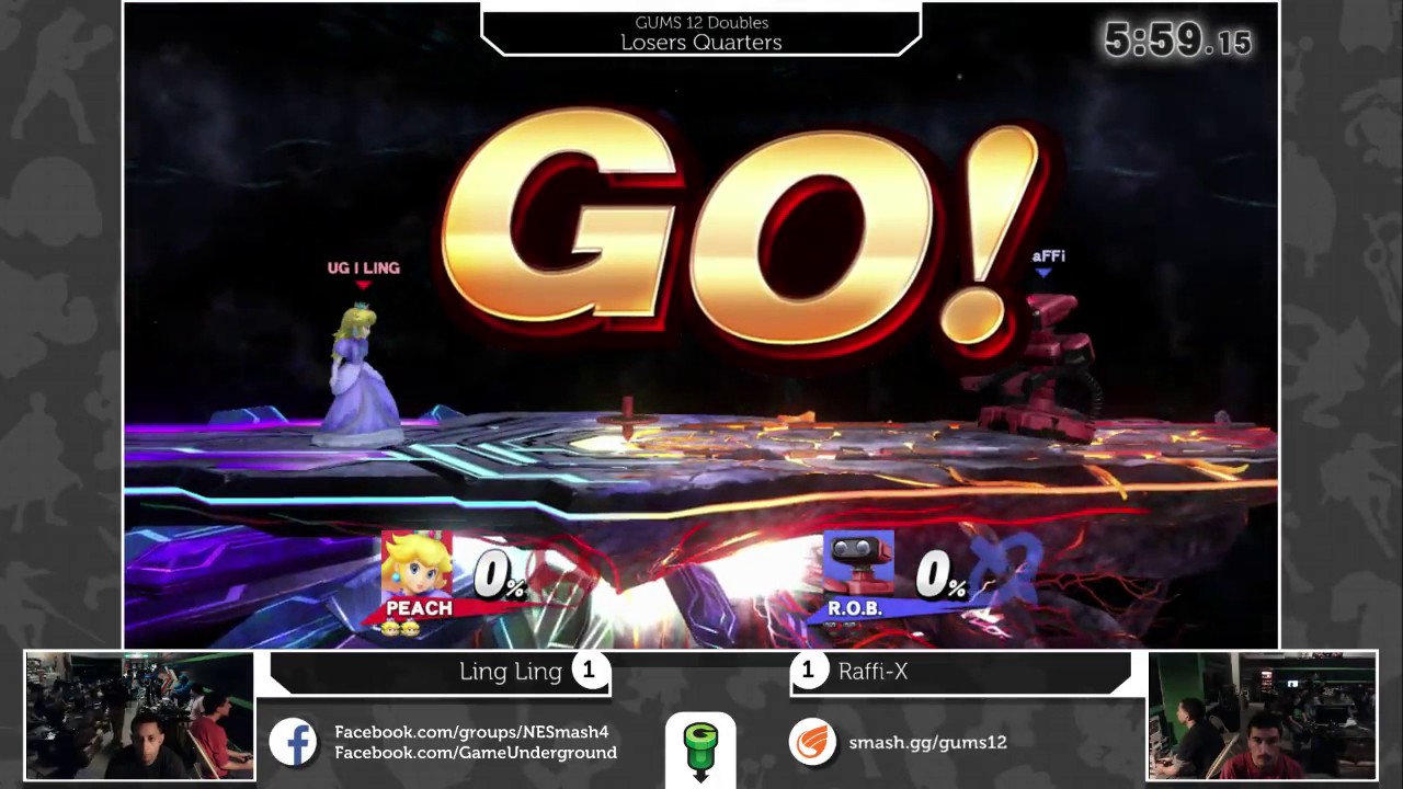 GUMS 12 Singles (Loser's Quarters) - Raffi-X (ROB) vs UG Lingling (Peach)