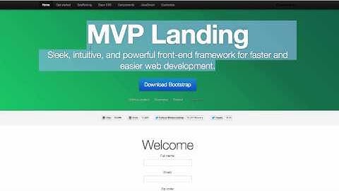Create an MVP Landing Page: Update Twitter Bootstrap (8.5 of 17) Coding For Entrepreneurs