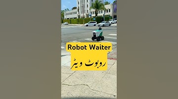 Robot Waiter | #robot #robotics #robotwaiter #waiter #usa #trump