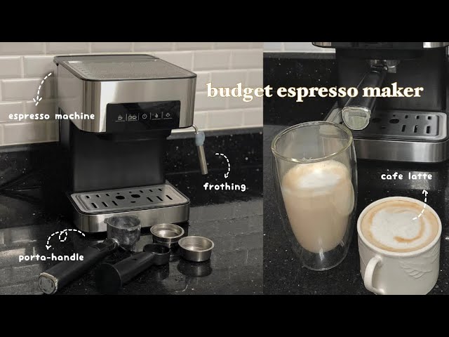 Prueba de Cafetera Espresso Imaco de la Línea Gourmet para usar en casa 