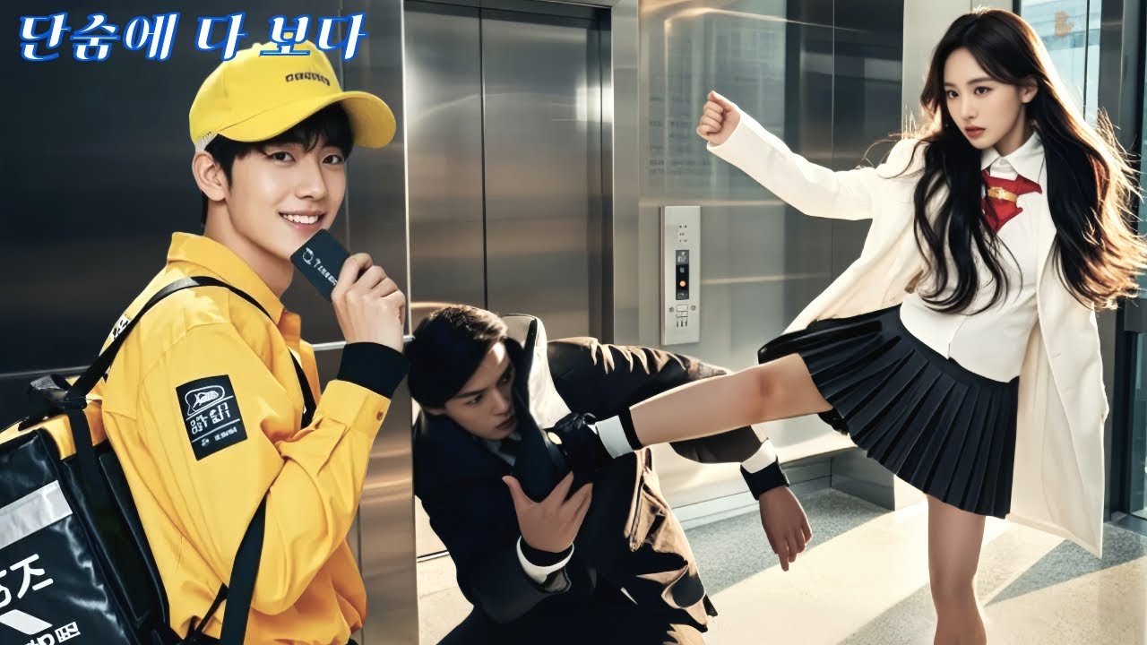 알바하는 소녀가 괴롭힘 당하던 배달원을 구했는데… 알고 보니 수백억 재벌?!사랑은 이렇게 전개됩니다!