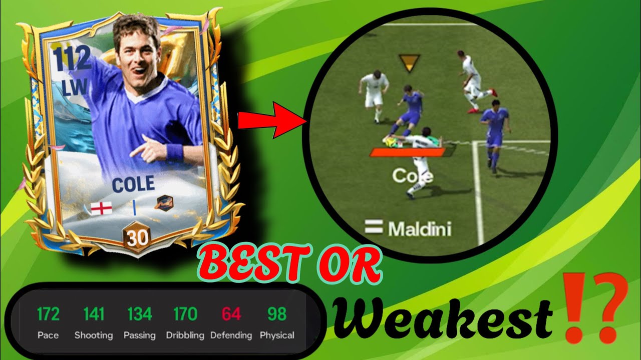 107 rated Songkran event Joe Cole  card review -Fcmobile🔥‼️Beast or Weakest??