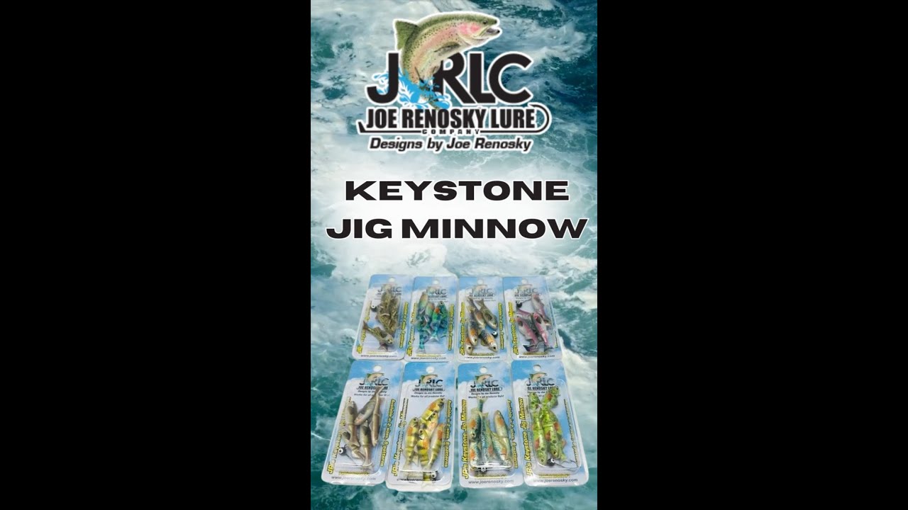 Say hello to the Reno Bait Company Keystone Jig Minnow Kit!