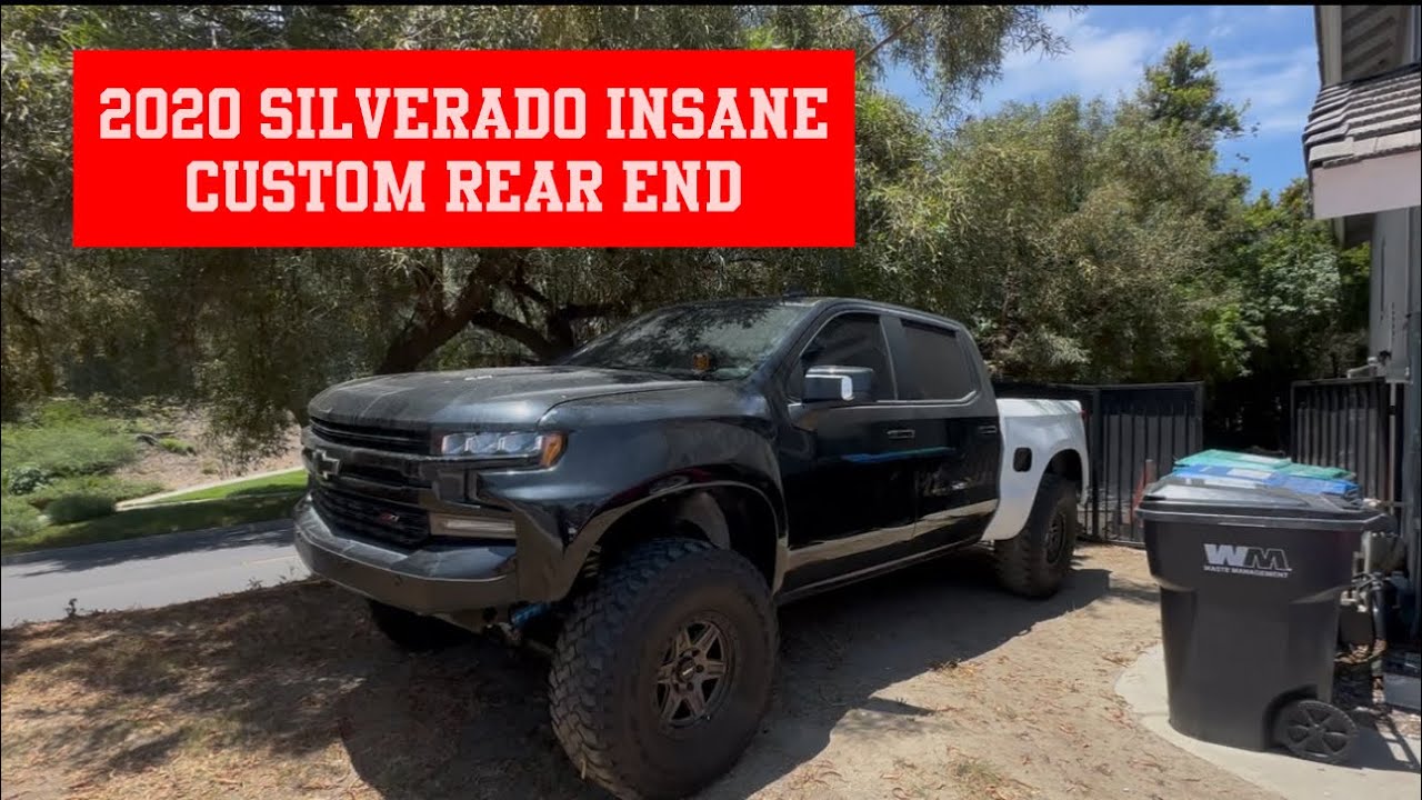 “INSANE Custom Rear End Setup for My Silverado Pre-Runner!” - YouTube