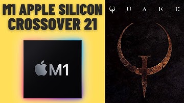 Quake (Remastered) - CrossOver 21 - M1 Apple Silicon Mac, MacBook Air 2020