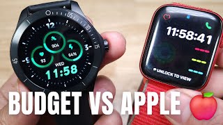 The Best Budget Smart Watch On Amazon 2024 Yoever Id 18 Vs Apple Watch Review