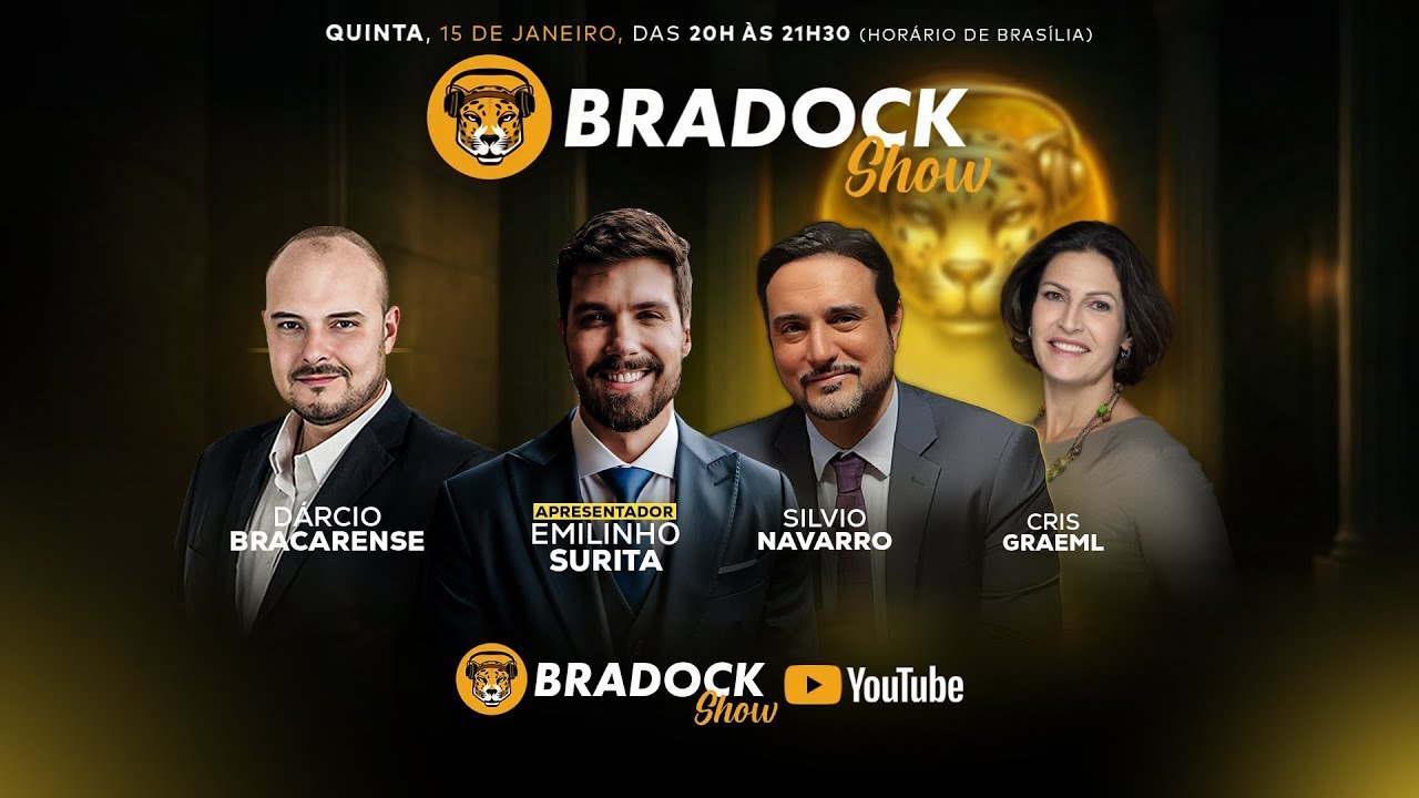 Bradock Show 15/01/26 - Emilinho Surita, Silvio Navarro, Dárcio Bracarense e Cris Graeml