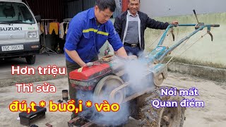 D8,? Vì sao nước xuống buồng nhớt.