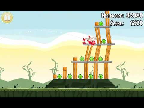 Official Angry Birds 3 Star Walkthrough Theme 2 Levels 1-5