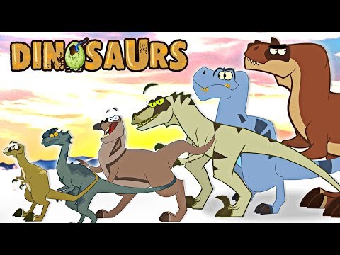 Theropods Dinosaurs | Funny Dinosaur Cartoon for Kids | Learn Dinosaur Facts | I'm A Dinosaur