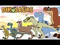 Theropods dinosaurs  funny dinosaur cartoon for kids  learn dinosaur facts  im a dinosaur