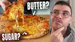 Pro Chef Reacts.. Joshua Weissman's Authentic New York Style Pizza!