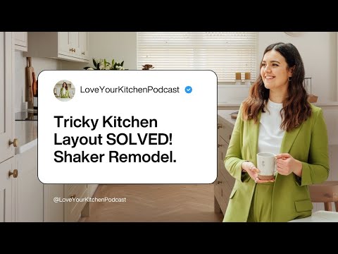 Kitchen Transformation: How We Overcame a Tricky Layout & Structural Pillar | Shaker Kitchen Ideas