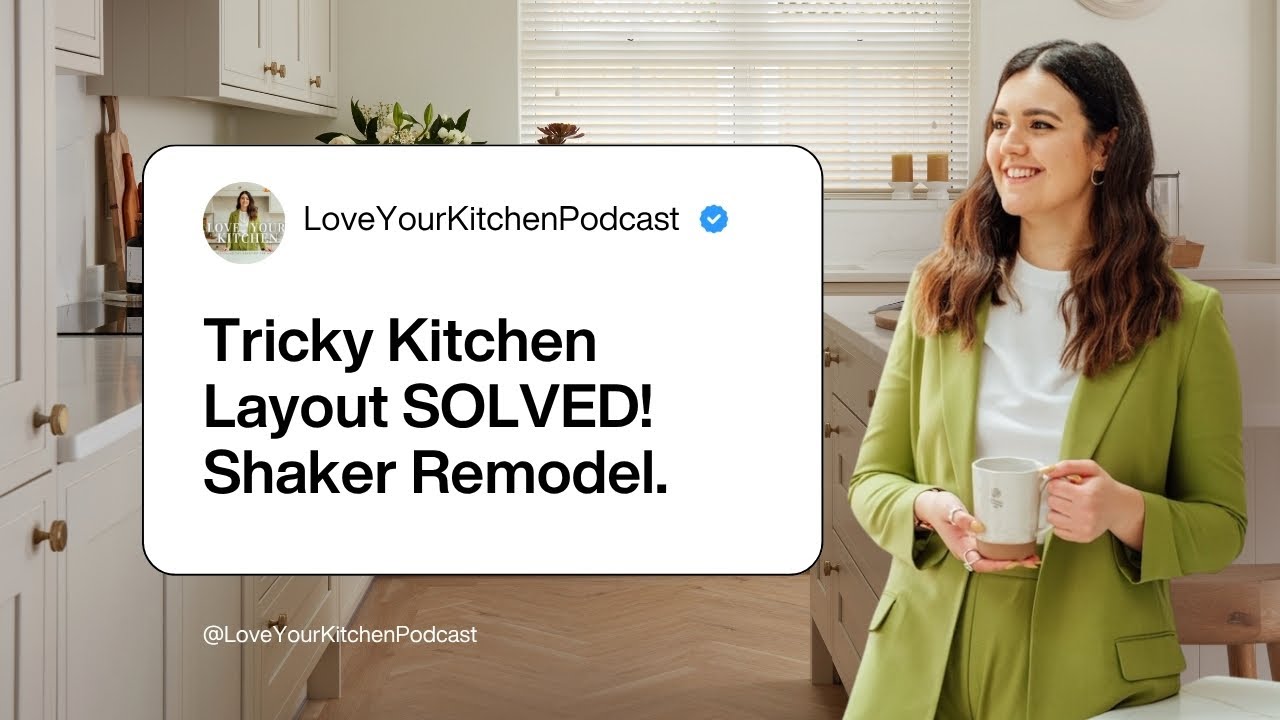 Kitchen Transformation: How We Overcame a Tricky Layout & Structural Pillar | Shaker Kitchen Ideas