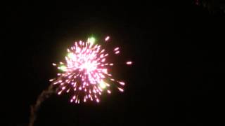 Cosmic Death Star Rockets Fireworks 4th November 2013