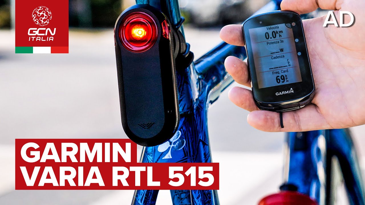 Come funziona un radar per biciclette? Garmin Varia RTL 515 