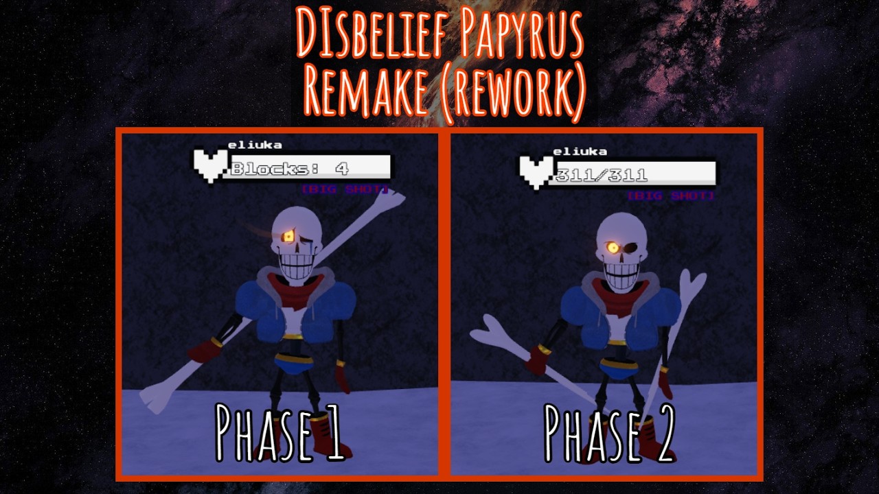 [CODES] Undertale: Timeline Collapse | Disbelief Papyrus Remake ...