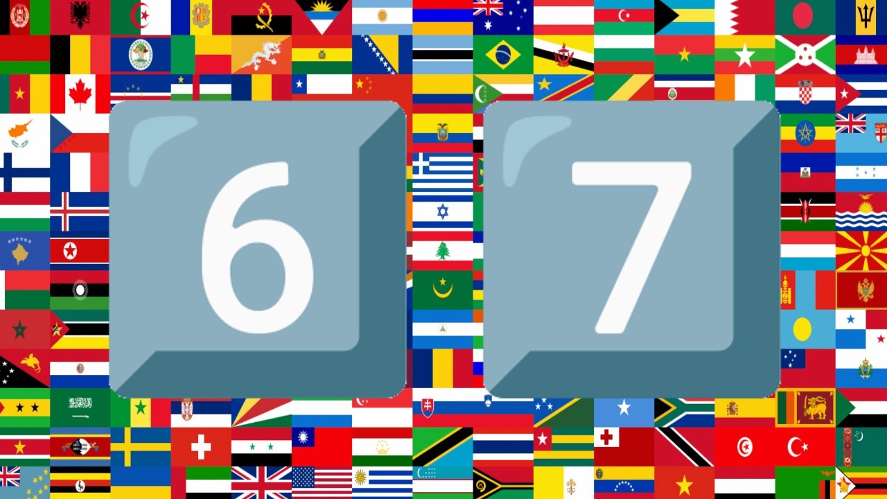 6 7 IN 67 LANGUAGES - YouTube