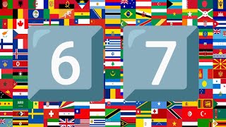 6 7 IN 67 LANGUAGES