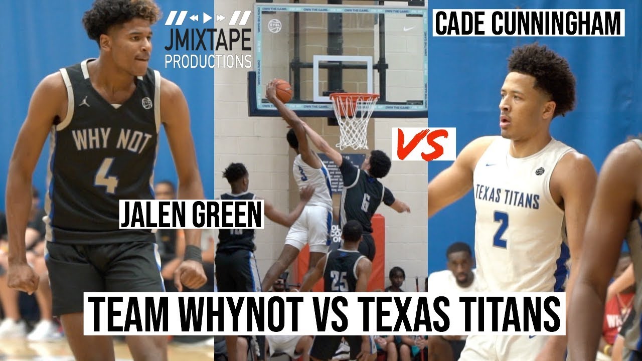 Cade Cunningham vs. Jalen Green battle has been a long time coming