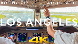 BOEING 777 LOS ANGELES TAKE OFF IN 4K/60FPS